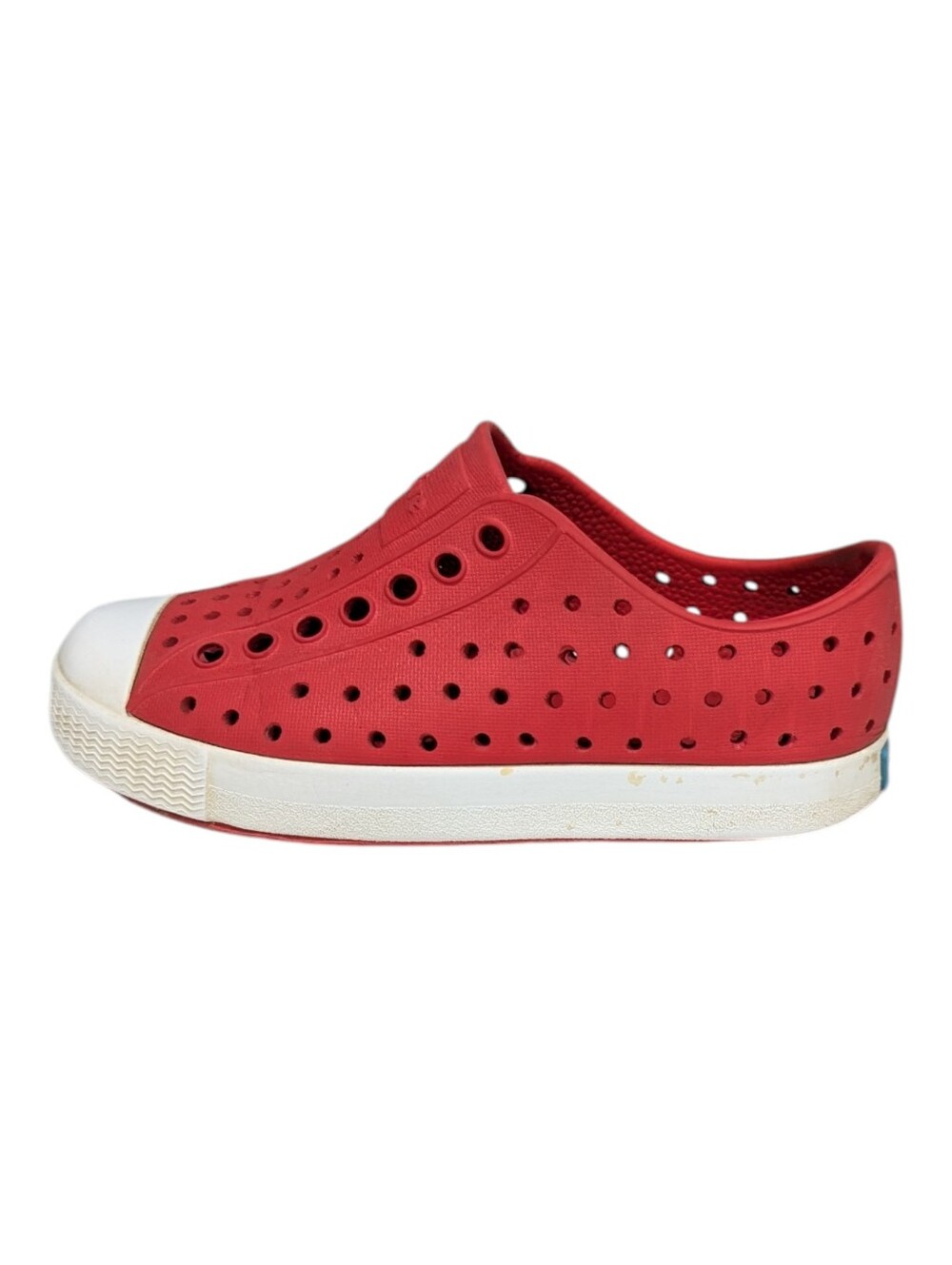Native Kids Water Shoes Jefferson Red Sandal Sneaker Rubber Summer Boys Girls 8